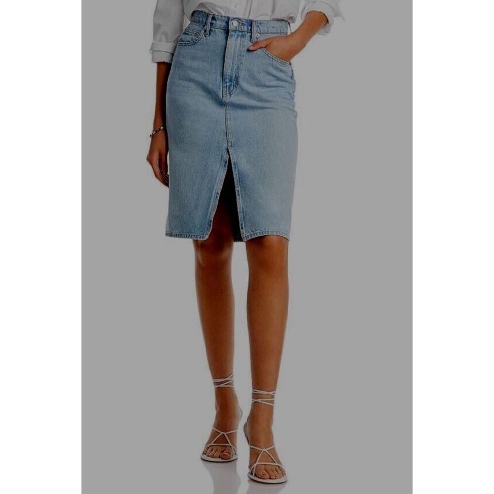 DEREK LAM 10 CROSBY 28” denim‎ skirt